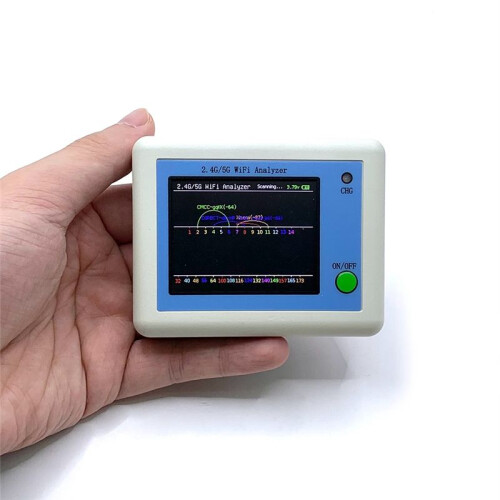 WIFI Signal Scanner 2.4G/5G Usage Analyzer Router Management Assistant Tester 2