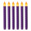 LED Electronic Candle Lights Long Yellow Flash Simulation Pole Birthday Wedding Decoration Lights, 5