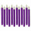 LED Electronic Candle Lights Long Yellow Flash Simulation Pole Birthday Wedding Decoration Lights, 2