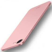 (Style Rose Gold,Multicolor)SH For iPhone 16e Phone Case MOFI Shield Matte Series Ultra Slim PC Protective Cover - Black