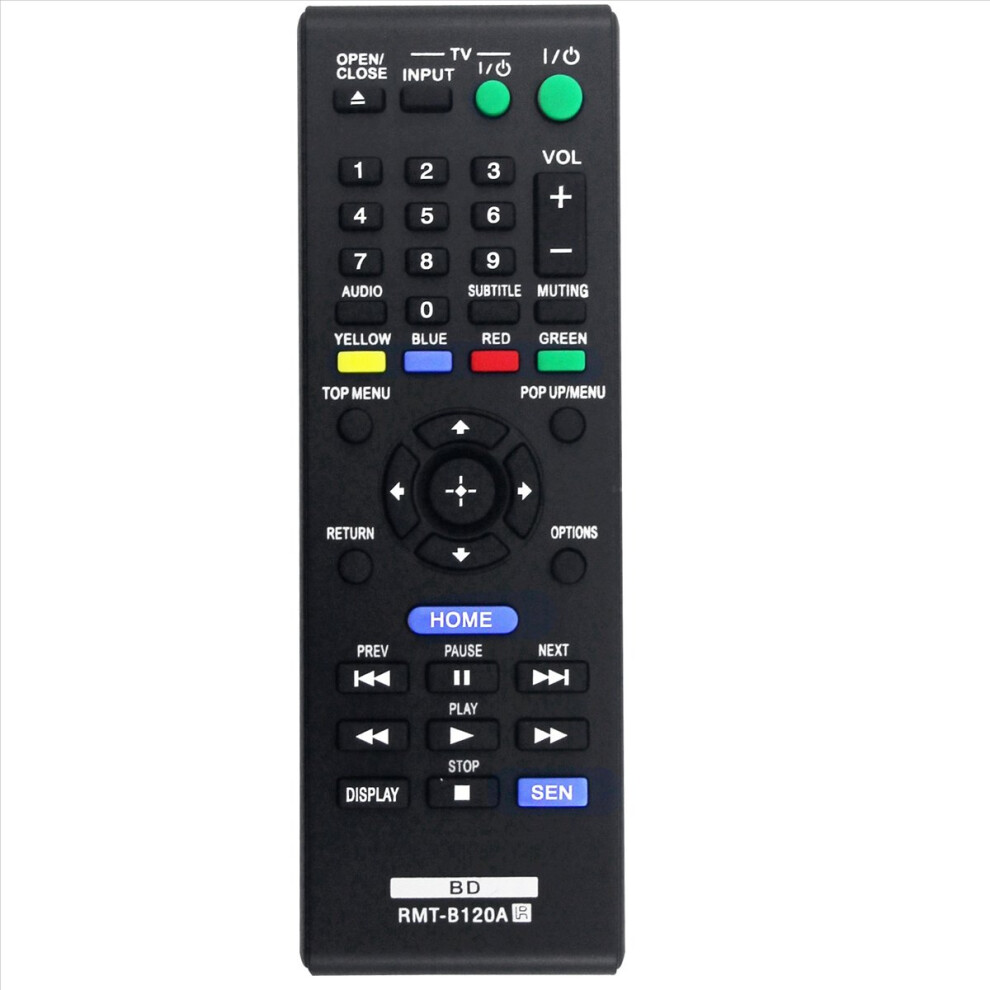 B120a Replace Remote Control For 3D Dvd Player -S5100 -S1100 -S3100 -S190 -S590 4851718658320