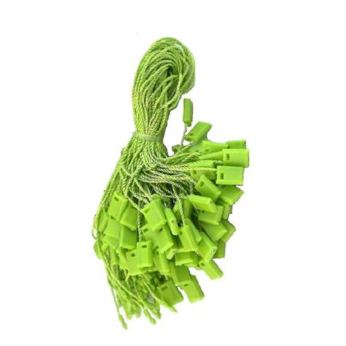 (1000pcs,Green)Nylon String Hang Tag Fasteners 1