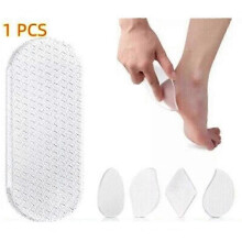 (With drip glue,A)Cheekyglo Glass Foot File, Glass Foot File Callus Remover for Feet