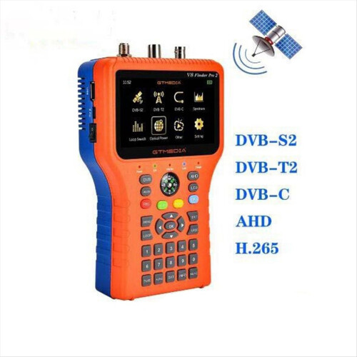 V8 Finder PRO 2 Satellite Signal DVB-S2 DVB-T2 DVB-C 265 Meter US PLUG 1