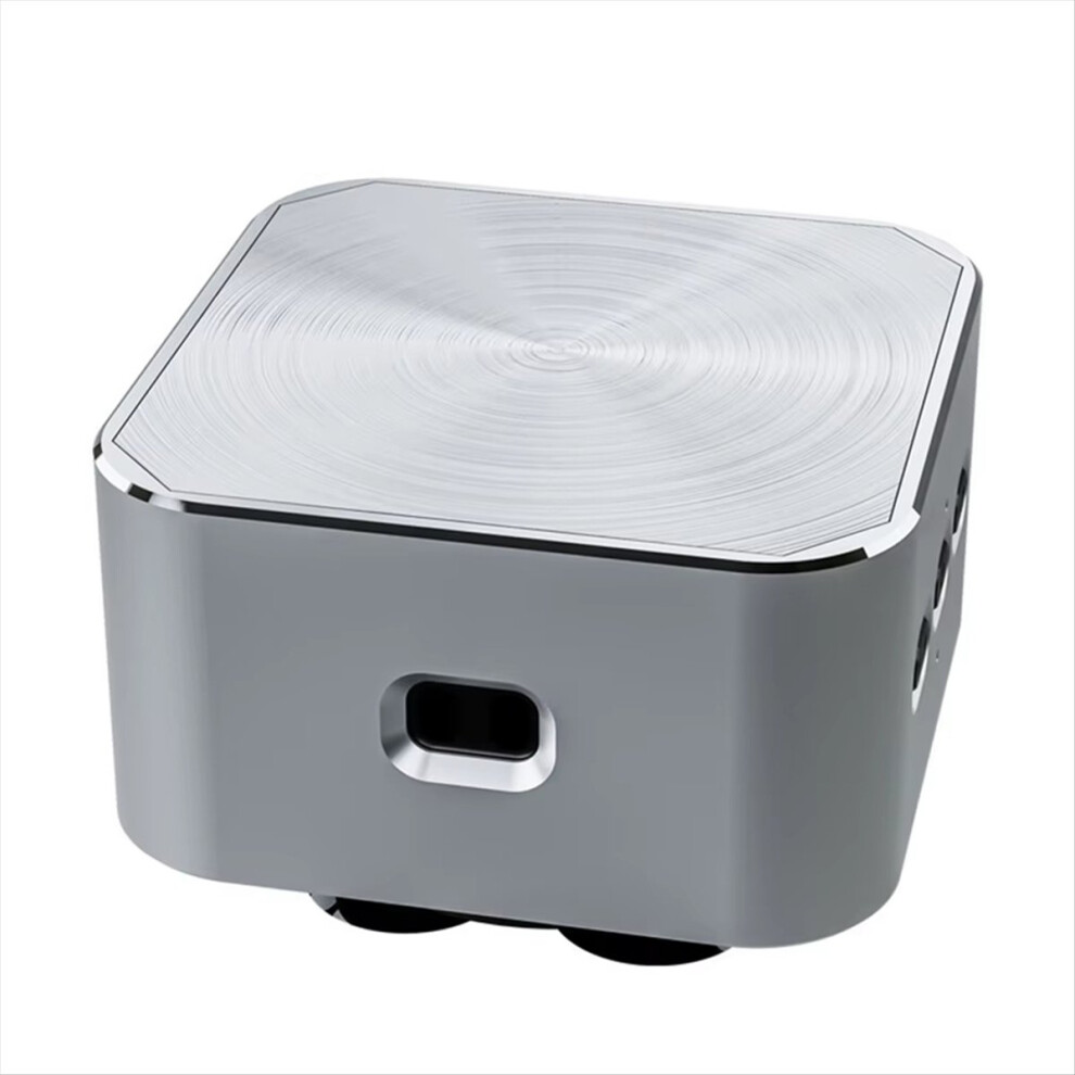 Bone Conduction Bluetooth Speaker With Fm Radio Resonant Audio Speakers Wireless Stereo Sound Silver 4851264047029