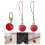 Unique Handmade Tomato Keychain Charm-Fresh tomato short c 3