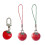 Unique Handmade Tomato Keychain Charm-Fresh tomato short c 2