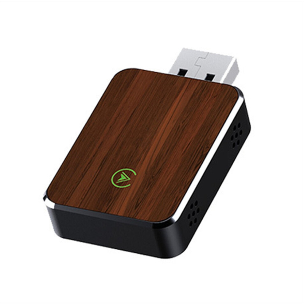 Wired To Wireless Carplay Adapter 2In1 Mini Usb Plug And Play For Ios Android Black 4851264044219