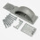 Padlock Protector Hasp and Staple Left Hand Galv (Safety Protection) 12