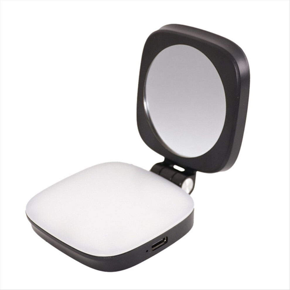 Selfie Ring With Mirror Portable Magnetic Led Video Photography Rechargeable For Smartphones Tablets Light 4851264069489