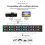AV Splitter 2 in 8 Out Composite Video Way 3 Amplifier Distributor Switcher Box 2