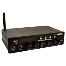 AS200 200W TPA3116D2 Home Theater KTV Bluetooth Power Amplifier Karaoke Singing 2.0/5.0/5.1 Channel Multi-Purpose AUX