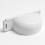 Padlock Protector Hasp and Staple Left Hand White (Safety Protection) 1