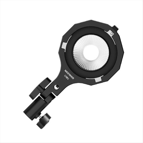 Bowens Mount Adapter - Mini to Converter Ring for HS60B/HS60C Handheld Video Lights 1