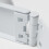 Padlock Protector Hasp and Staple Left Hand White (Safety Protection) 3