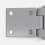 Padlock Protector Hasp and Staple Left Hand White (Safety Protection) 5