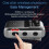 Upgrade Bluetooth 6.0 Audio Receiver Transmitter ENC Wireless Broadcast One with Multiple System Mic 6