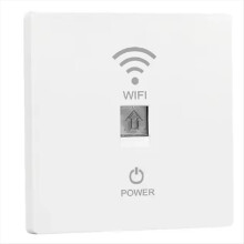 In-Wall WiFi 6 Router Panel 1000Mbps - 86-Type AP with 110V-220V for Whole Home Mesh Network Coverage
