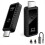 Wireless -Compatible Transmitter and Receiver 100ft/30m, 4K Decode 1080P Output 2.4G/5G Plug&Play 1