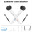 New for 3 Accessories VR Controllers Handle Dual Lightsaber Game Black 10