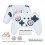 Cat Ear Silicone Case for Switch 2 Pro Game Controller Set Anti-Slip with Joystick Cap B 2