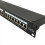 24 Ports Cat 5e Network Patch Panel Rack Mounted 19 Inch RJ45 Port Shielded 5