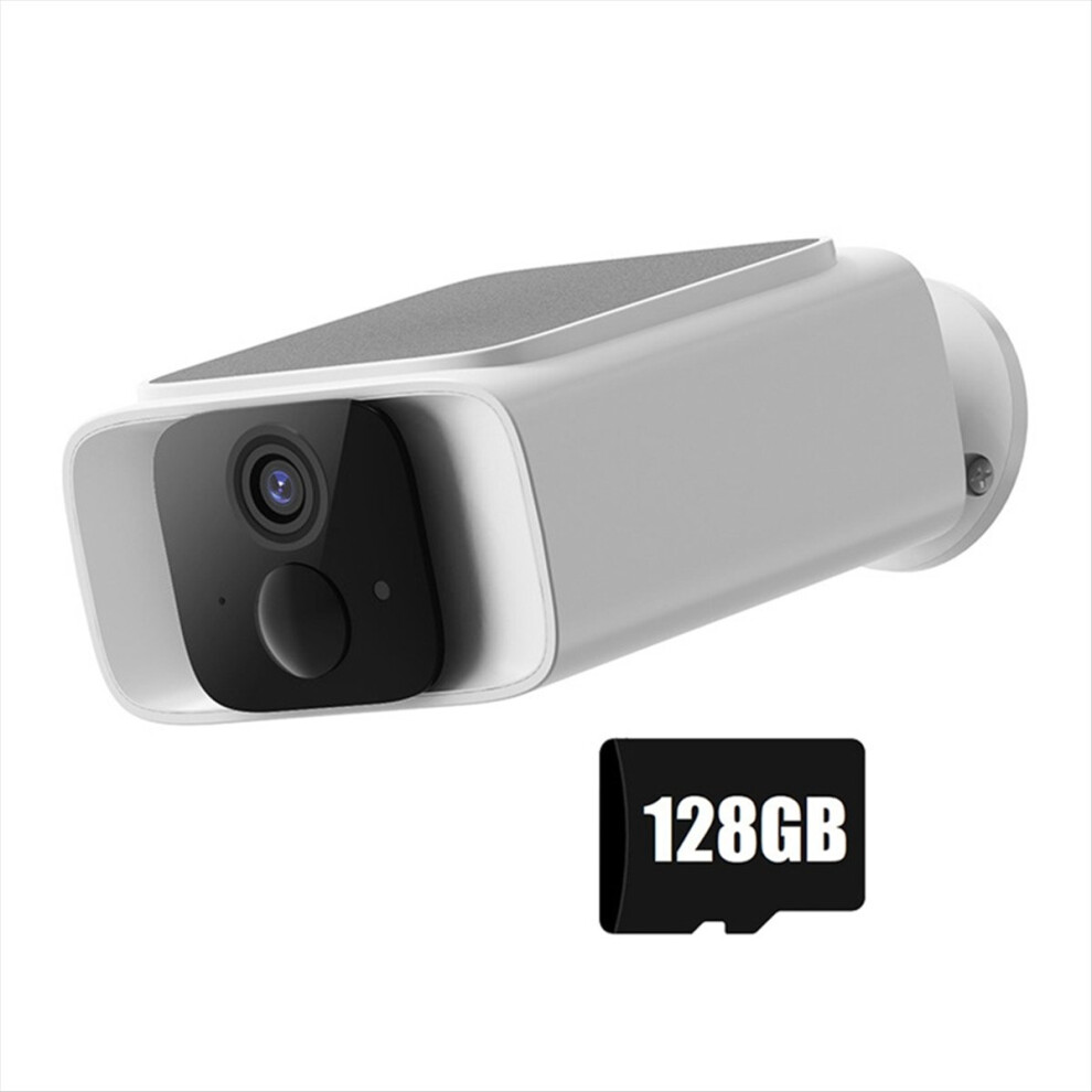 Tuya 4G Solar Camera 1080P 128G Outdoor Surveillance Color Night Vision Pir Detect Home Security Built-In Battery 4851726403899