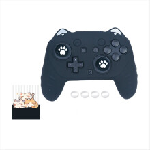 For 2 Pro Cat Controller Skin Grips Set Anti-Slip Sweat-Proof Tight Fit Comfortable Game