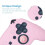 For 2 Pro Cat Ear Game Controller Silicone Case Anti-Slip Sweat-Proof Tight Fit Comfortable 4