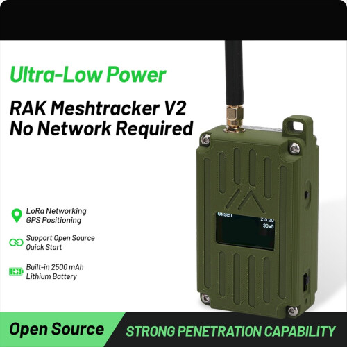 For Wisblock WisMesh Pocket V2 RAK MeshTracker Lora Node Repeater RAK4631 GNSS GPS 1