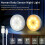 6-Pack USB Rechargeable LED Motion Sensor Lights Indoor Closet Light Battery-Powered Induction Lighting for Home,B 3