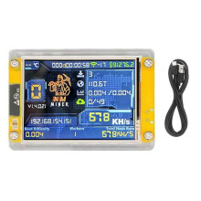 678KH/S NMMiner NerdMiner Bitcoin Crypto Solo Miner 2.8 Inch Smart Display Upgraded Harshrate
