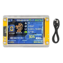 306KH/S NMMiner NerdMiner Bitcoin Crypto Solo Miner 2.8 Inch Smart Display Upgraded Harshrate