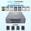 3 in 1 CFexpress Type B/XQD/SD Card Reader, Dual-Slot USB 3.2(10Gbps) Memory Reader for G/M Series, 5