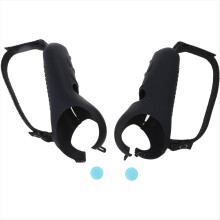 Touch Controller Silicone Grip Cover for 4 VR Handle Protective Anti-Dirt Skin Black