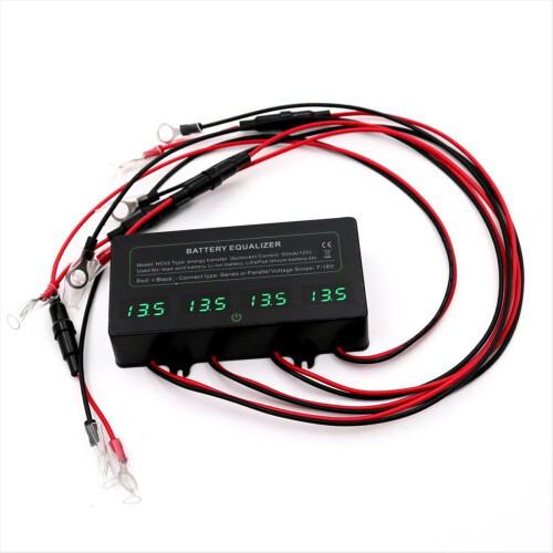 HC02 Battery Balancer for 12/24/36/48V Electric Touch Switch Voltage 4S Active Lead-Acid Controller 2