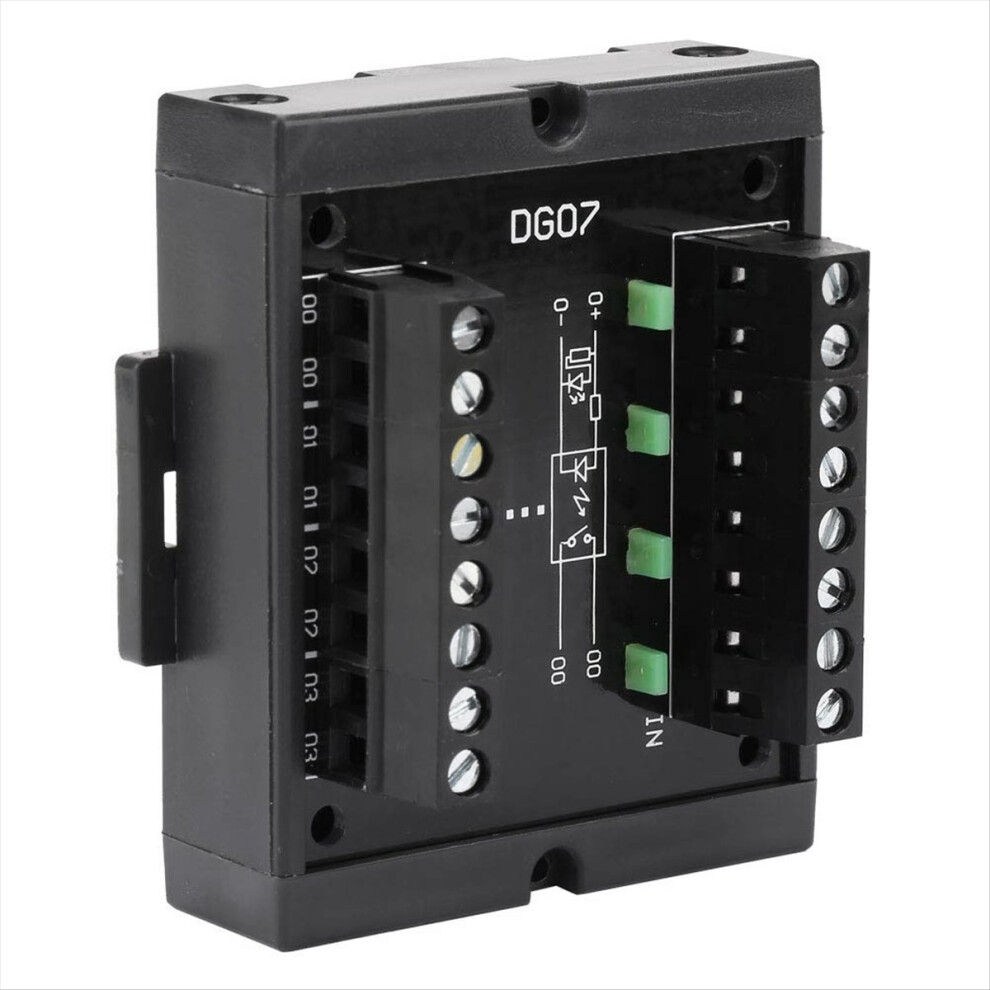 Dg07 Level Converter, 4-Channel Npn To Pnp Signal Conversion Converter Wide Voltage 10-28V 4851726410866