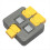 Battery Expansion Module Dual-Channel Diode Automatic Switching Parallel Port Integrated Board for RC Drone,B 4