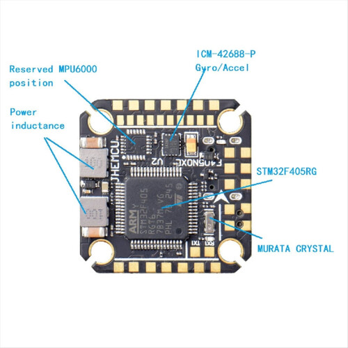 F405 NOXE V2 Flight Controller for FPV Drone Quadcopter 20x20MM Mounting Holes 2