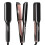 Haarglätter mit Keratinbehandlung, breite Platten, schwarz 3