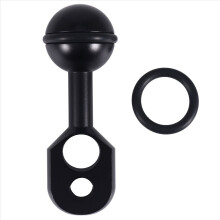 1 Inch Ball To Head Clip Arm For Action Video Camera Light Diving Butterfly Adapter Mount Accessories