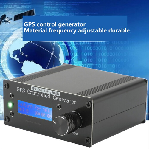 GPS-CSG VFO GPS Controlled Generator Dual-Channel Adjustable Frequency Reference Source Vibration Motor 1