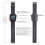 Wearable Metronome Smart Adjustable Strap Vibrating Music Instruments for All 5