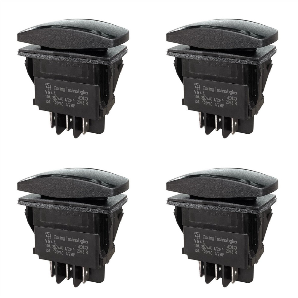 4X 48V Forward/Reverse Switch, For Club Car Ds And Precedent 1996-Up Electric Golf Cart Accessories, Replaces 101856002 4851222306649