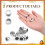 Metal Candle Holder with Round Flat Base Cup Reusable Drop Protector for Making Decoration Projects 3