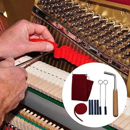 Professional Piano Tuning Kit, Tuner Hammer Mute Kit Tools, Lever Tools 2
