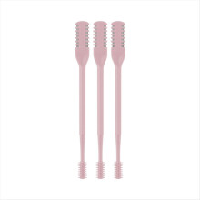 2-in-1 neushaartrimmer, dubbelzijdig neusmes, draagbare handmatige trimmer met 360 draaifunctie, roze