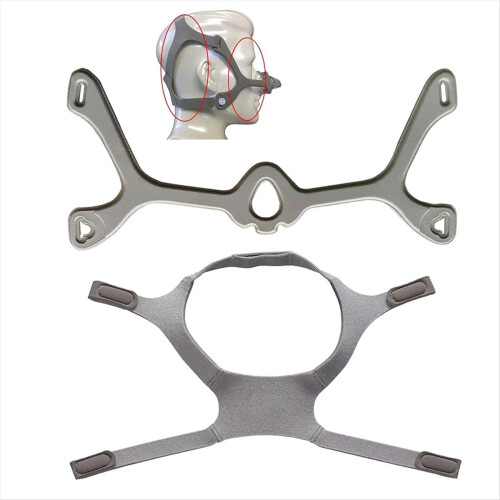 Headgear and Fabric Frame for Wisp Nasal Mask, Replacement CPAP WP, Standard Size 1