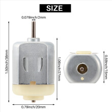 DC 1.5V - 3V Mini Elmotor 18000 RPM, Gör-det-själv Leksakshobby