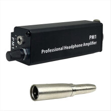 Headphone Amplifier XLR to 3.5MM Audio Interface Mini HIFI Converter Clip Mount Portable